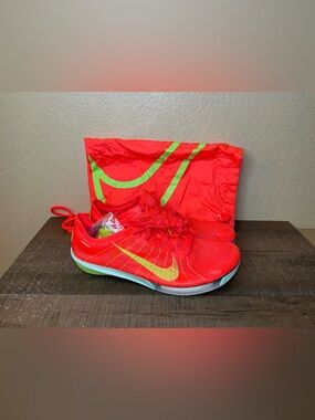 Nike Air Zoom Victory 2 Spikes “Bright Crimson Lime Blast” 
- Size 12 Men.